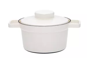 Garnek ceramiczny 1,75l Aromapots biały 20 cm Riess wysoki