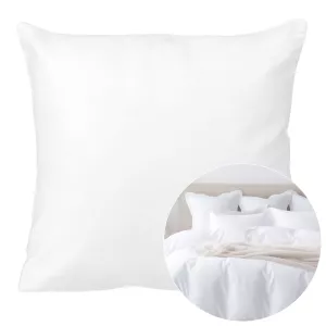 Poszewka satyna bawełna biały 603/40x40.