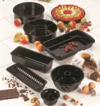 Forma do tarty czarna Riess Classic 30 cm - 2