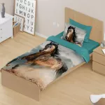 Pościel bawełna 140x200+1p70x90 Koń 005 - 2