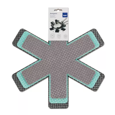 KELA-Zestaw 3przekładek do patelni miętowy Amparo