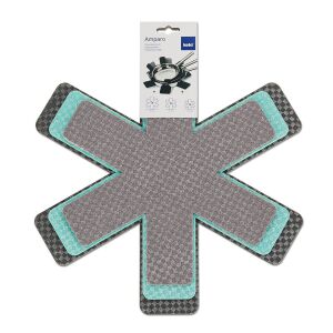 KELA-Zestaw 3przekładek do patelni miętowy Amparo