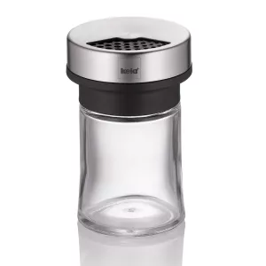 KELA-Przyprawnik szklany stal Miko