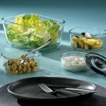 KELA-Pojemnik okrągły hermet.szklany 0,17l Aurelia - 5