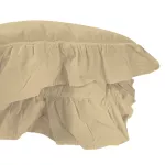 Poszewka bawełniana komplet AKDENIZ CREAM/2x40x40 STONEWASHED - 2