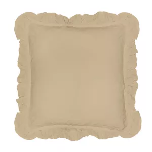 Poszewka bawełniana komplet AKDENIZ CREAM/2x40x40 STONEWASHED