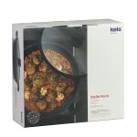 KELA-Naczynie do zapiekania +pokr.5l czarneStellaN - 5