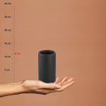 KELA-Kubek toaletowy ceramiczny czarny Matsi - 3