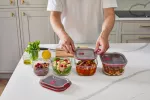 BB-Zestaw 4 szklanych pojemników, SNACK+NEST - 7