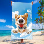 Ręcznik plażowy mikrofibra 100x180 H143 - 4