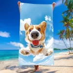 Ręcznik plażowy mikrofibra 100x180 H143 - 4