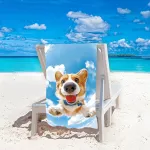 Ręcznik plażowy mikrofibra 100x180 H143 - 5