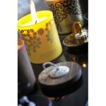 ES-Świeca zapachowa dekoracyjna 180g Ambre - 2