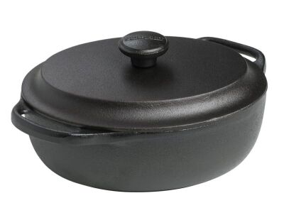 SKEPP-Brytfanna/gęsiarka żeliwna 2l z pokrywą