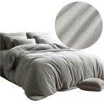 Pościel frotte popiel 34/200x220 - 2