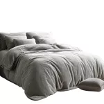 Pościel frotte popiel 34/200x220 - 3