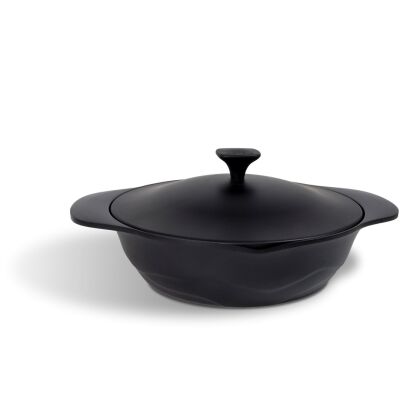 MO-Rondel niski z pokrywką 26cm Lirica, indukc