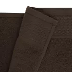 Ręcznik D Bawełna 100% Solano Ciemny Brąz (W) 30x50 - 4