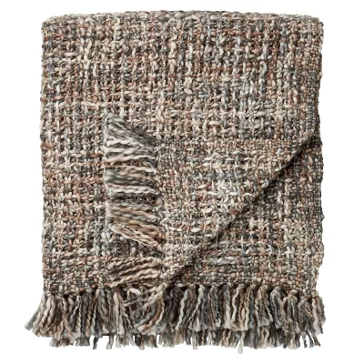 Pled/koc akrylowy w kolorze beżowym 170x130 cm Lene Bjerre