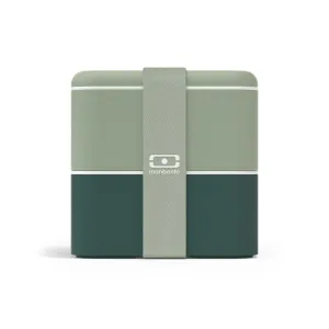 MB-Lunchbox Bento Square FR, Natural Green