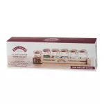 KIL-Zestaw 6 słoików do przypraw w skrzynce+etyk - 9