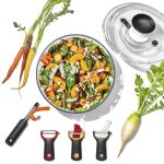 OXO-Wirówka do sałaty 2w1 transparentna Good Grips - 23