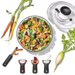 OXO-Wirówka do sałaty 2w1 transparentna Good Grips - 23