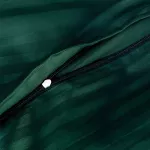 Pościel satyna bawełniana CIZGILI DARK GREEN/140x200+1posz. 70x80 EXCLUSIVE - 5