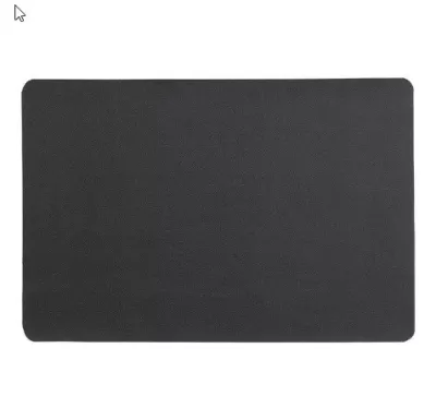 KELA-Podkładka z ekoskóry na stół czarna Kimara