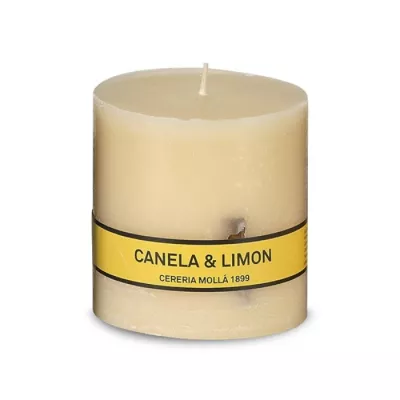 CM-Świeca Asturias 8cm.  Cinnamon-Lemon