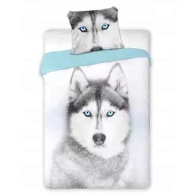 Pościel bawełna 160x200+1p70x80 Husky