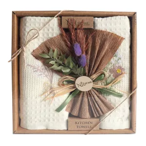 Komplet ręczników kuchennych bawełnianych NILTEKS/2x40x60/574