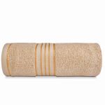 Ręcznik D Bawełna 100% Tiwano Cappuccino + Zieleń Butelkowa (P) 2x50x90+2x70x140 kpl. - 6