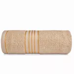 Ręcznik D Bawełna 100% Tiwano Cappuccino + Zieleń Butelkowa (P) 2x50x90+2x70x140 kpl. - 6