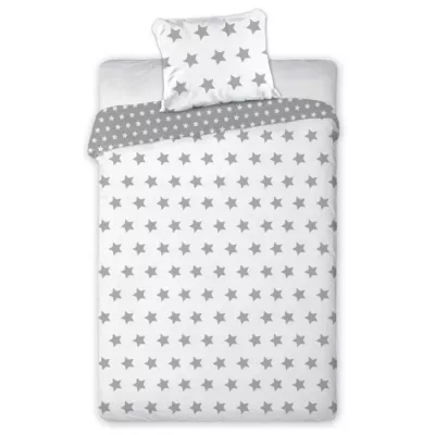 Pościel bawełna 160x200+1p70x80 Gwiazdki