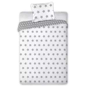Pościel bawełna 160x200+1p70x80 Gwiazdki