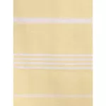 Ręcznik bawełniany hammam żółty/biały 170x100 cm Ottomania - 2