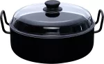 Patelnia do duszenia z pokrywką 28 cm Riess - 3
