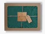 Pościel bawełniana DARK GREEN/220X200(P) STONEWASHED - 3