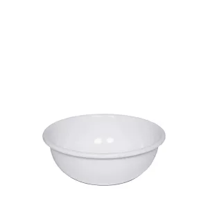 Miska emaliowana biała 1l 18 cm Riess Classic