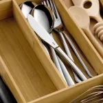 KELA-Wkład na sztućce do szuflad bambusowy Kalma - 3