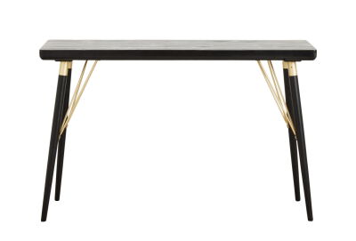 Konsola stolik Black Wood Nordal