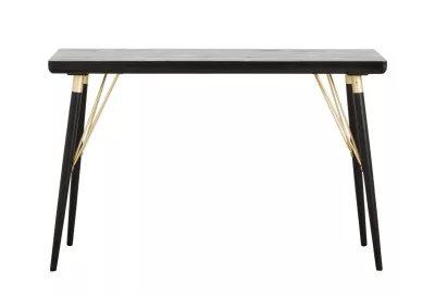 Konsola stolik Black Wood Nordal