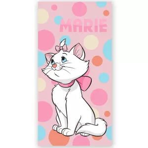 Ręcznik bawełniany 70x140 Kotka Marie różowy