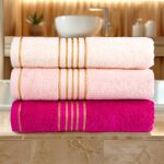 Ręcznik D Bawełna 100% Tiwano Fuksja (W) 30x50 - 2