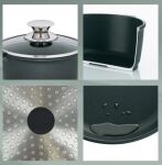 KELA-Naczynie okrągłe 5l +szklana pokrywka Kerros - 2