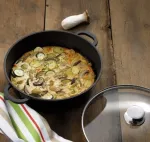 KELA-Naczynie okrągłe 5l +szklana pokrywka Kerros - 3