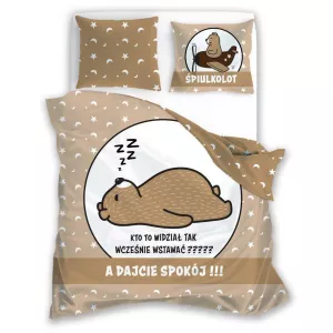 Pościel bawełna 160x200+1p70x80 Spanko 002