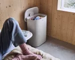 JJ-Kosz na pranie,beż, 60l, Tota 2 One - 20