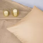 Pościel satyna bawełniana JASNY BEŻ 044/160x200 - 6